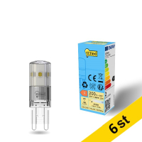 LED lampa G9 | SMD | klar | 2700K | 1.9W | 6st [123ink] LDR01949