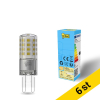 LED lampa G9 dimbar | SMD | frostad | 2700K | 4.2W (45W) [123ink] 6st LDR01961 - 1