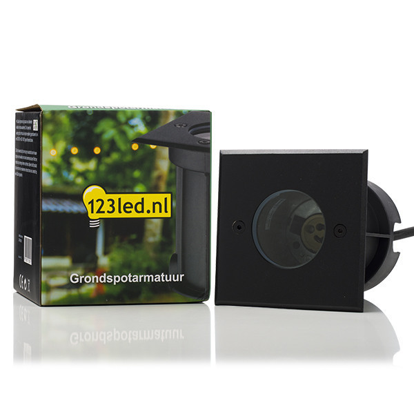 LED markspotlight GU10 | Athens | 110mm | IP67 | svart [123ink] KH7144B LDR08526 - 2