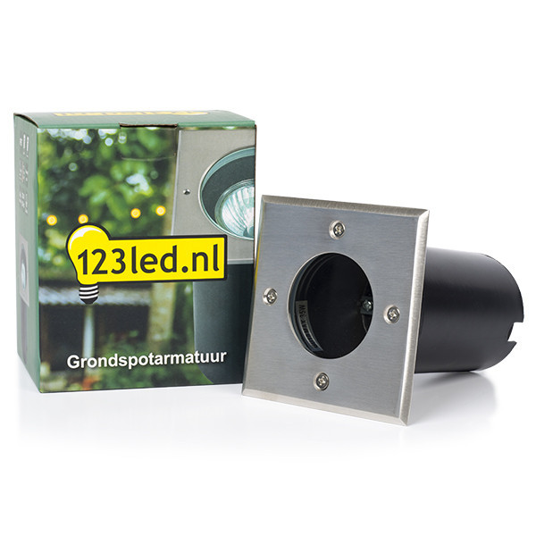 LED markspotlight GU10 | Athens | 135mm | IP67 | silver [123ink] 4022 LDR08506 - 2