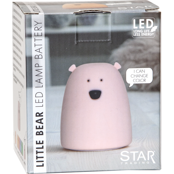 LED nattlampa | Little Bear | rosa $$ 357-63 361728 - 5