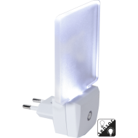 LED nattlampa | kallvit | sensor
