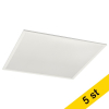 LED panel 60x60cm | 3000K | varmvit | 3900 lumen | UGR19 | 30W [123ink] 5st LDR08665 - 1
