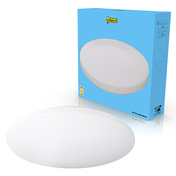 LED plafond | 3000K | Ø 37cm | IP44 | 18W [123ink]  LDR02034 - 1