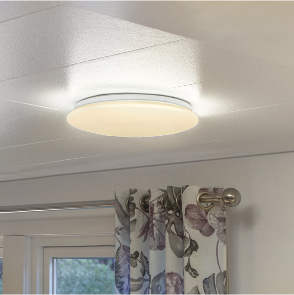 LED plafond | 3000K, 4000K, 5000K | 33x7x33cm [Star Trading] 380-12 361733 - 2