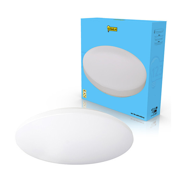 LED plafond | 4000K | Ø 37cm | IP44 | 18W [123ink]  LDR02035 - 1