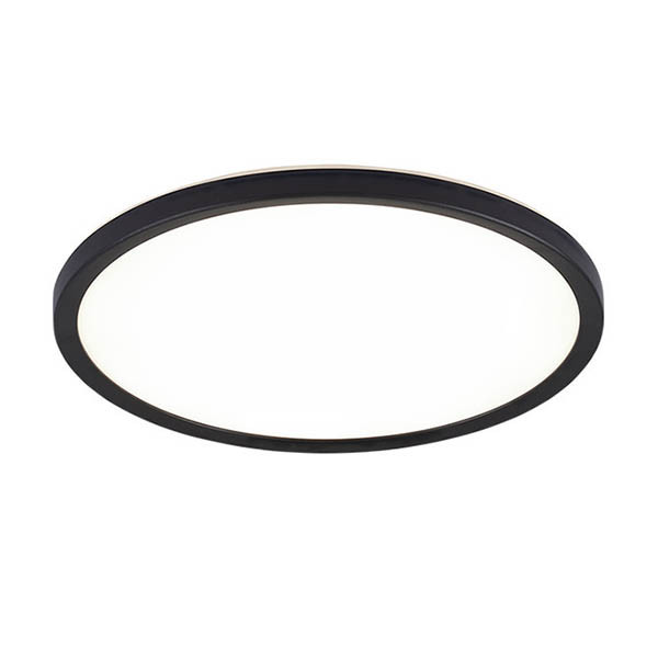 LED plafond Ø30cm dimbar | 3000-6000K | IP54 | 18W | svart [123ink] LDR02256 - 1