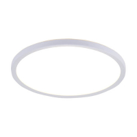 LED plafond Ø30cm dimbar | 3000-6000K | IP54 | 18W | vit [123ink] LDR02257