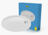 LED plafond Ø30cm med sensor | 3000K | IP54 | 18W [123ink] LDR02250