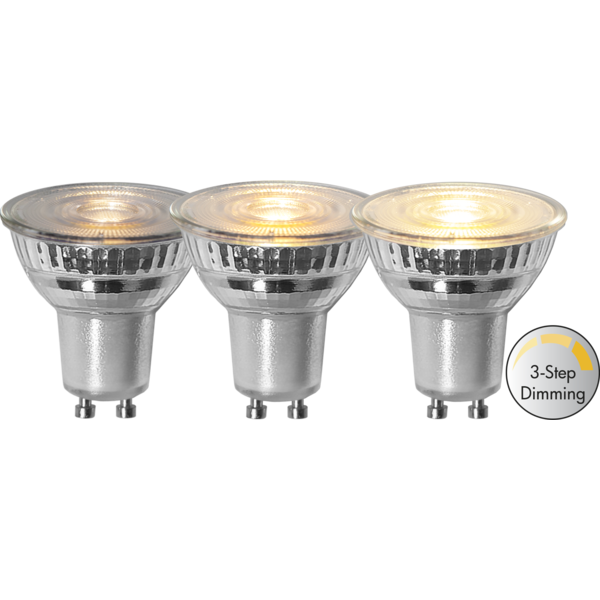 LED spotlight GU10 | 3000K | 4.4W | 3-stegs dimbar [Star Trading] 347-37 361937 - 1
