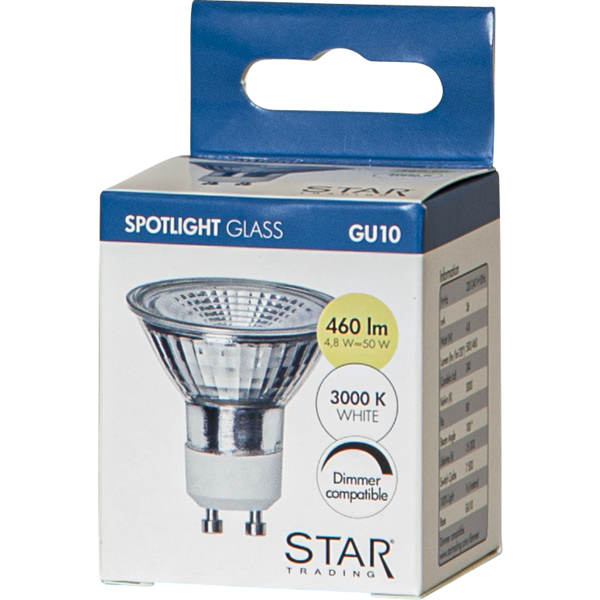 LED spotlight GU10 | 3000K | 4.8W | dimbar 347-30-1 361924 - 3