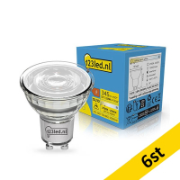 LED spotlight GU10 dimbar | 2200-2700K | 3.8W (50W) [123ink] 6st LDR02289