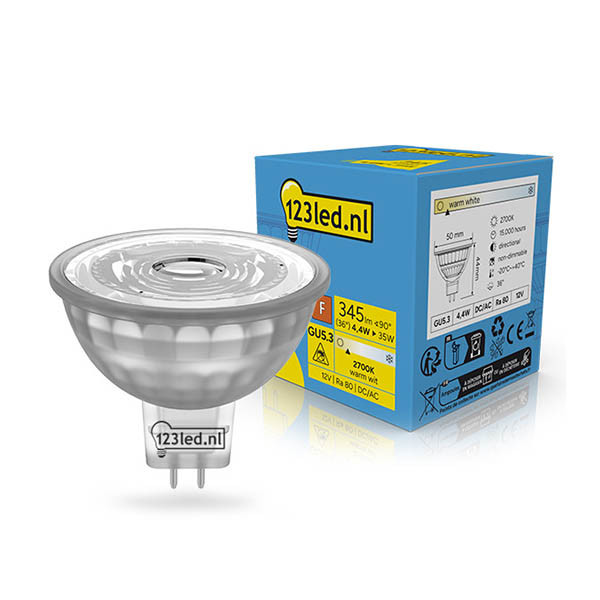 LED spotlight GU5.3 | 2700K | 4,4W (35W) [123ink] LDR02298 - 1