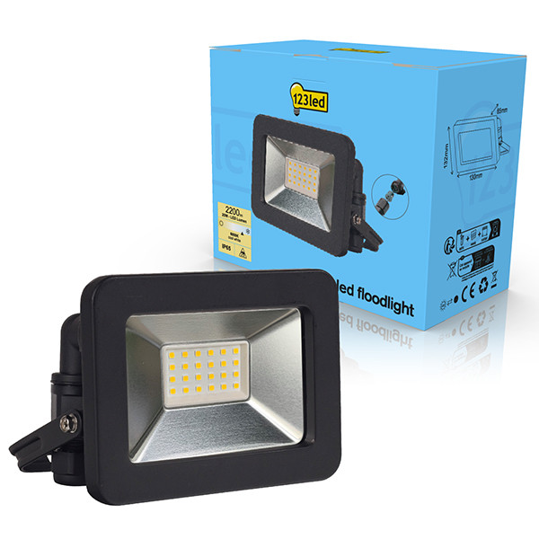 LED strålkastare 20W | 6000K | 2200lm | IP65 [123ink] 0310703L123 LDR01981 - 1