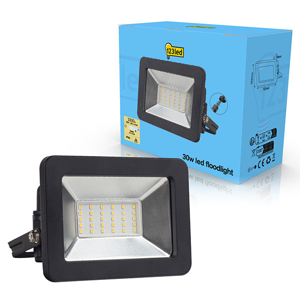 LED strålkastare 30W | 6000K | 3300lm | IP65 [123ink] 0310705L123 LDR01983 - 1