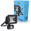 LED strålkastare med sensor 10W | 6000K | 1100lm | IP65 [123ink]