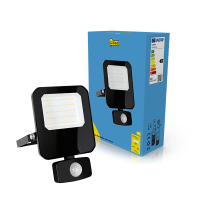 LED strålkastare med sensor 20W | 4000K | 2400lm | IP65 [123ink] LDR02204