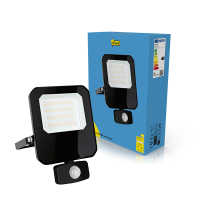 LED strålkastare med sensor 30W | 4000K | 3600lm | IP65 [123ink] LDR02206