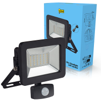 LED strålkastare med sensor 30W | 6000K | 3300lm | IP65 [123ink]⭐ 0310715L123 LDR01991