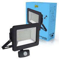 LED strålkastare med sensor 50W | 4000K | 5500lm | IP65 [123ink]⭐ 0310716L123 LDR01992