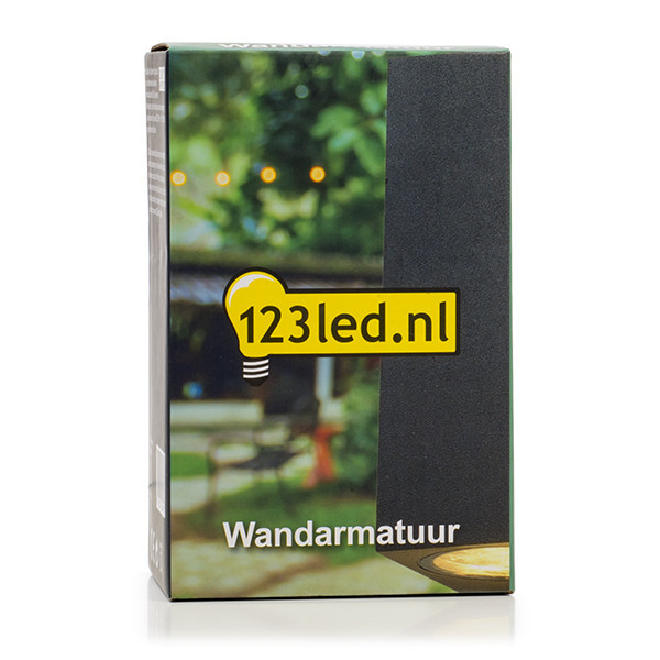 LED vägglampa 2xGU10 | San Fransisco | IP44 | svart [123ink] 1114 LDR08502 - 5
