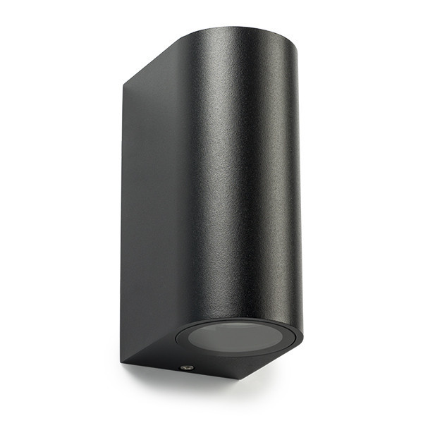 LED vägglampa 2xGU10 | Santa Barbara | IP44 | svart [123ink] 1113 LDR08503 - 3