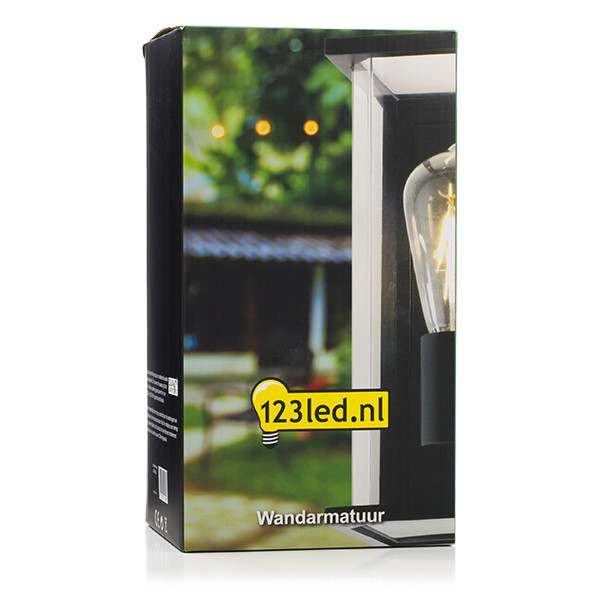 LED vägglampa E27 | Brooklyn | IP44 | svart [123ink] KH1806 LDR08529 - 5