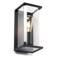 LED vägglampa E27 | Brooklyn | IP44 | svart [123ink] KH1806 LDR08529