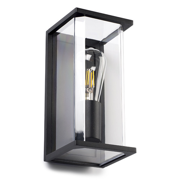 LED vägglampa E27 | Brooklyn | IP44 | svart [123ink] KH1806 LDR08529 - 3