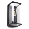 LED vägglampa E27 | Brooklyn | IP44 | svart [123ink] KH1806 LDR08529 - 3