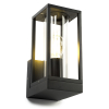 LED vägglampa E27 | Dakota | IP44 | svart [123ink] 5931 LDR08507 - 1