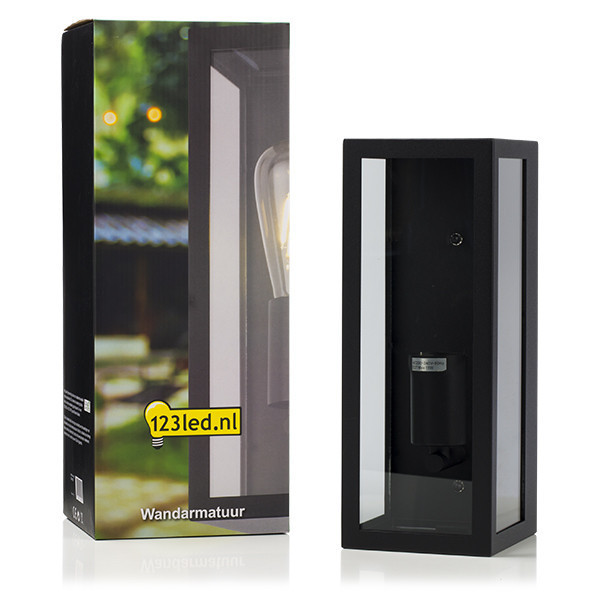 LED vägglampa E27 | Manhattan | IP44 | svart [123ink] KH662 LDR08527 - 2