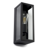 LED vägglampa E27 | Manhattan | IP44 | svart [123ink] KH662 LDR08527 - 3