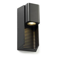 LED vägglampa GU10 | Charlotte | IP44 | svart [123ink] 5921 LDR08504
