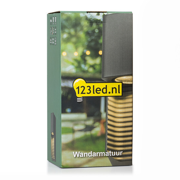 LED vägglampa GU10 | Charlotte | IP44 | svart [123ink] 5921 LDR08504 - 5