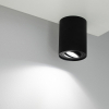 LED ytmonterad spotlight GU10 | Ø 95mm | IP20 | svart [123ink] 612900132c EDO777100 LDR07104 - 3
