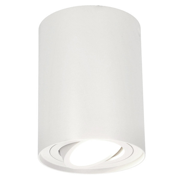 LED ytmonterad spotlight GU10 | Ø 95mm | IP20 | vit [123ink] 612900131c EDO777101 LDR07105 - 2
