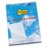 Lamineringsfickor A4 80 mik. | blank | 123ink 100st 3740400C 3740489C 5306114C 74780000C IB585036C 300256