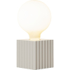 Lampfot E27 Box | 10cm | beige [Star Trading] 298-34-1 502086 - 3
