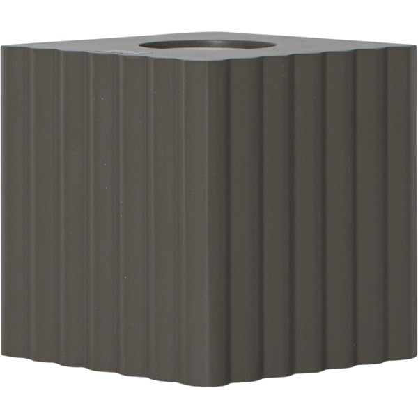 Lampfot E27 Box | 10cm | brun [Star Trading] 298-32 502084 - 1