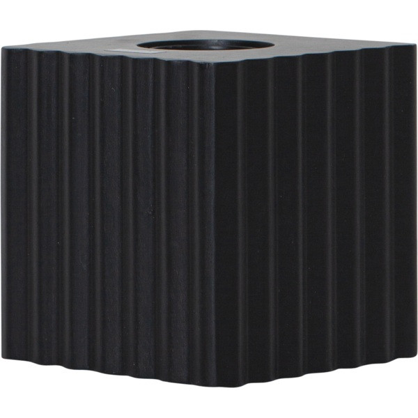 Lampfot E27 Box | 10cm | svart [Star Trading] 298-33 502085 - 1