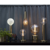 Lampfot E27 Glans | 10cm | mässing [Star Trading] 297-71 502096 - 4