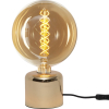Lampfot E27 Glans | 10cm | mässing [Star Trading] 297-71 502096 - 5