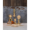 Lampfot E27 Glans | 10cm | mässing [Star Trading] 297-71 502096 - 7