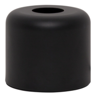 Lampfot E27 Glans | 10cm | svart [Star Trading] 297-72 502097