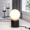 Lampfot E27 Glans | 10cm | svart [Star Trading] 297-72 502097 - 2