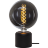 Lampfot E27 Glans | 10cm | svart [Star Trading] 297-72 502097 - 3