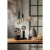 Lampfot E27 Glans | 10cm | svart [Star Trading] 297-72 502097 - 5