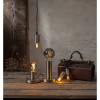 Lampfot E27 Glans | 17cm | borstat stål [Star Trading] 297-15 502095 - 6