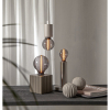 Lampfot E27 Glans | 17cm | borstat stål [Star Trading] 297-15 502095 - 7